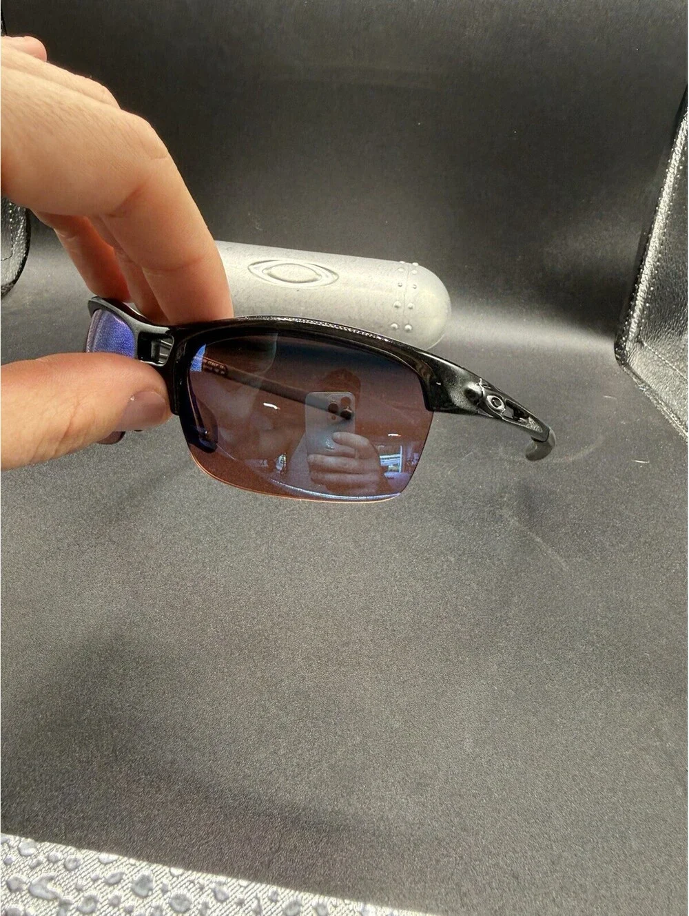 Oakley RPM Edge Metallic Black/G30 Black Iridium Lenses OO9205-06